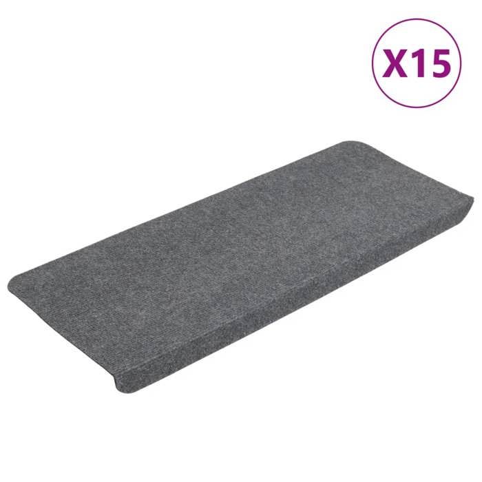 15Pcs Tapis Marche Escalier 22x55cm Lumineux Antidérapants - Sécurité Enfants, Personnes Âgées Et Animaux