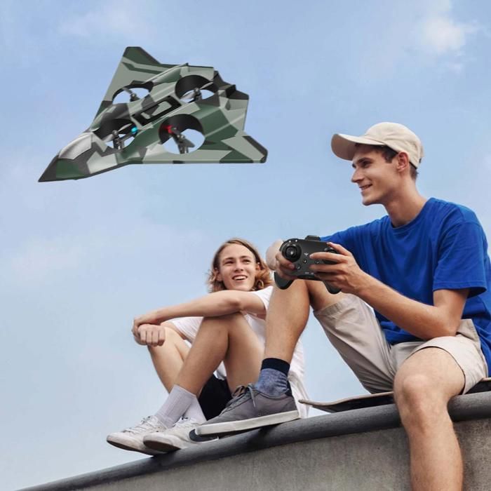 VGEBY Aéronef Planeur Télécommandé RC 2.4Ghz Glisse Résistante aux