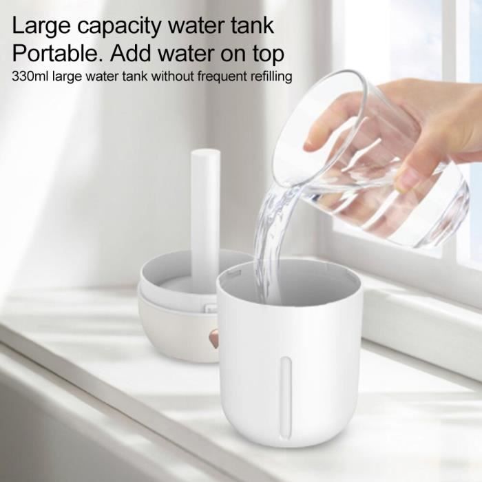 Funshing Blanche - FunShing 330ml Air Humidifier Car Ultrasonic Aromatherapy ...