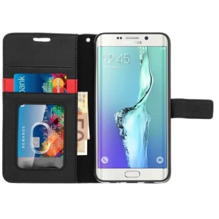 Coque pour Samsung Galaxy S6 Edge Plus Housse Cuir Samsung Galaxy