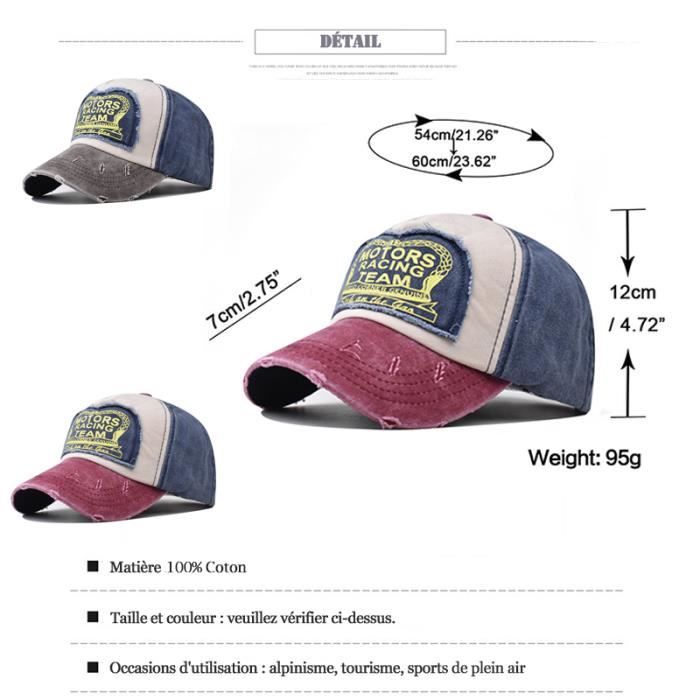 Casquette de camionneur pour homme, casquette de baseball