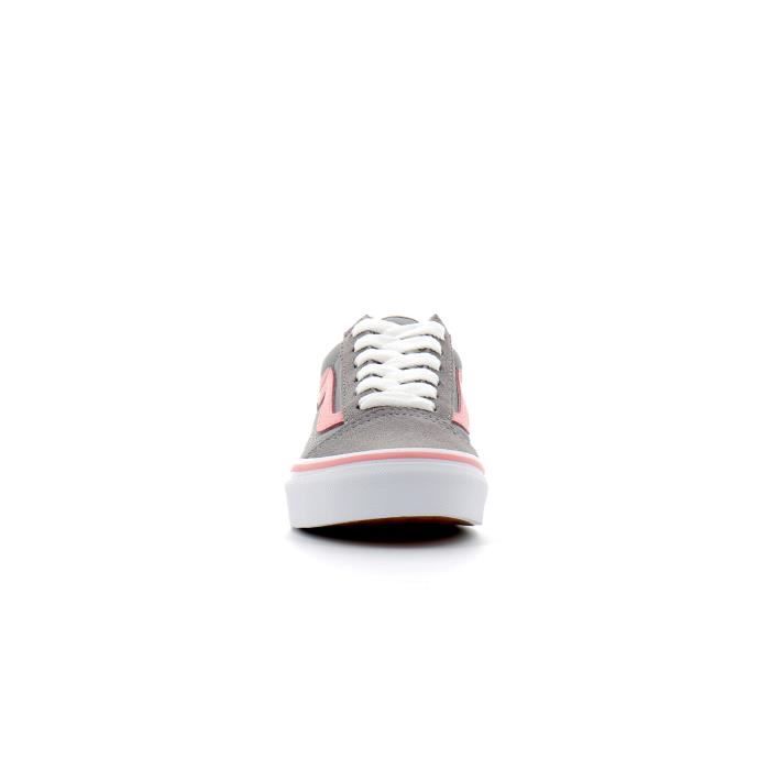 Basket bébé garçon Vans Old Skool V - Rouge - Cuir - Scratch Rouge -  Cdiscount Chaussures