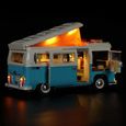 YEABRICKS LED Light pour Lego-10279 Creator Expert Volkswagen T2 Camper Van Modele de Blocs de Construction (Ensemble Lego No-2
