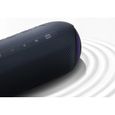 G XBOOM PL7 - Enceinte bluetooth portable - Soundboost - 24hrs d'autonomie - IPx5 - Eclairage multicolore - Powerbank - Bleu-Noir-2