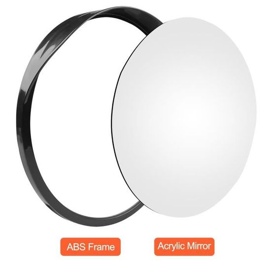 Miroir De Sécurité Convexe Pour Rue Et Circulation - Marque Ecd-Germany - Blanc Et Rouge - Neuf