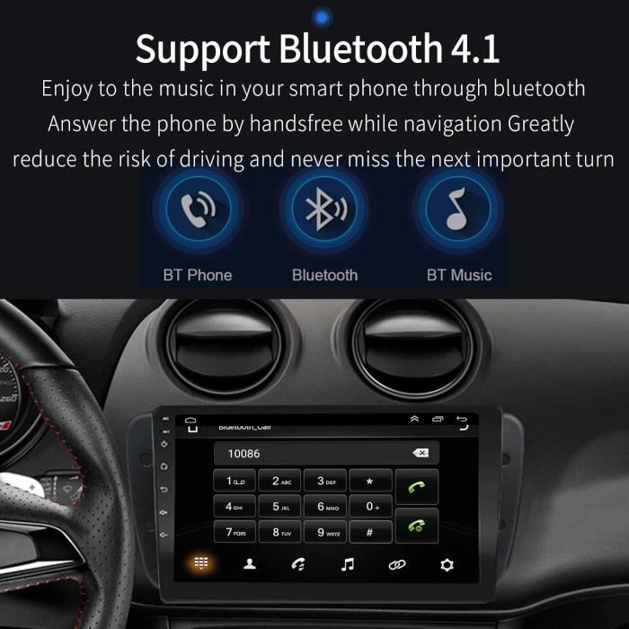 Radio CarPlay Android Auto Bluetooth USB Seat Ibiza 6J