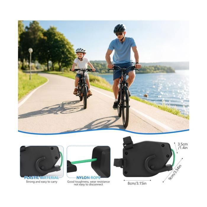 Corde de remorquage vélo pour enfants - Équipements vélos