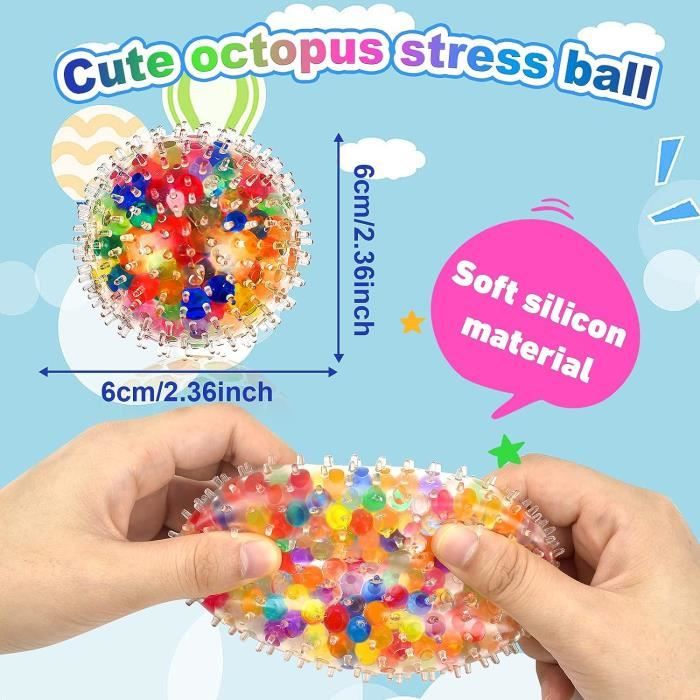 Boule de balle anti-Stress pour enfants, jouet à presser, grand