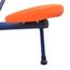 WOLTU/® 9193-1 Sgabello da Bar Sedia Alta per Cucina Ristorante Senza Braccioli Ecopelle Cromato Regolabile Girevole Moderno Rosso 1 Pezzo