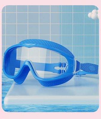 Lot De 2 Lunettes De Natation Enfant 3-15 Ans - Anti-buée, UV, Grand Angle 180° - Avec Pinces Nez Et Bouchons D'oreilles