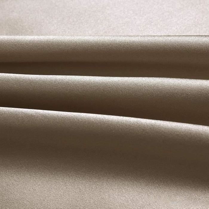 Mousseline De Soie 100% Soie Beige - Tissus En Ligne