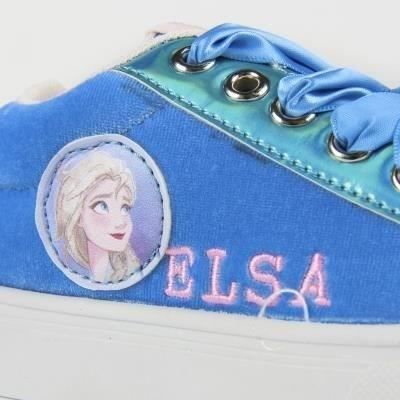 Baskets Basses Bleu Enfant Fille DISNEY FROZEN La Reine des