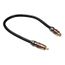 Cable De Connecteur Stereo Auxiliaire Audio Rca Male A Femelle 1 Ft Pas Cher Achat Vente Cables Jack Cdiscount