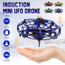 USB Recharger Avion Interactive Intérieur Hélicoptère avec 360 ° Rotation Enfants et Adultes Contrôlée à la Main Ballon Volant Mini Drone UFO Flying Toy 