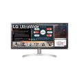 Moniteur LG UltraWide 29WN600 W - Full HD IPS 21:9 (2560x1080) - FreeSync - Hauts Parleurs-0