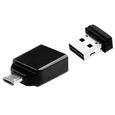 VERBATIM Clé USB Store 'n' Go Nano - 16 Go - USB 2.0 - avec Micro USB Adapter-0