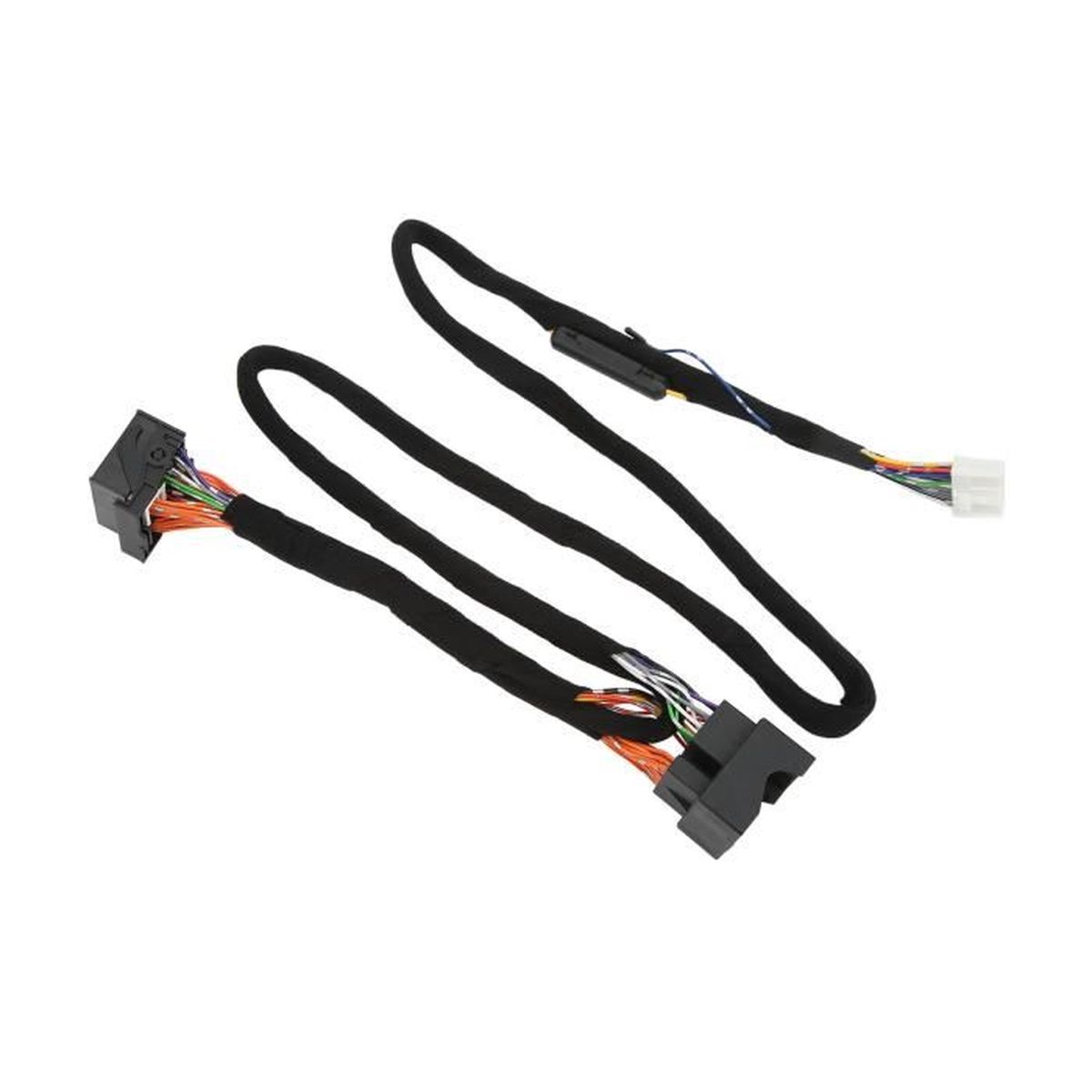 Kit Câblage Ampli Voiture 10GA - Câble Alimentation 4,5m, RCA, Fusible - Pour Installation Ampli Et Subwoofer Jusqu’à 1500W