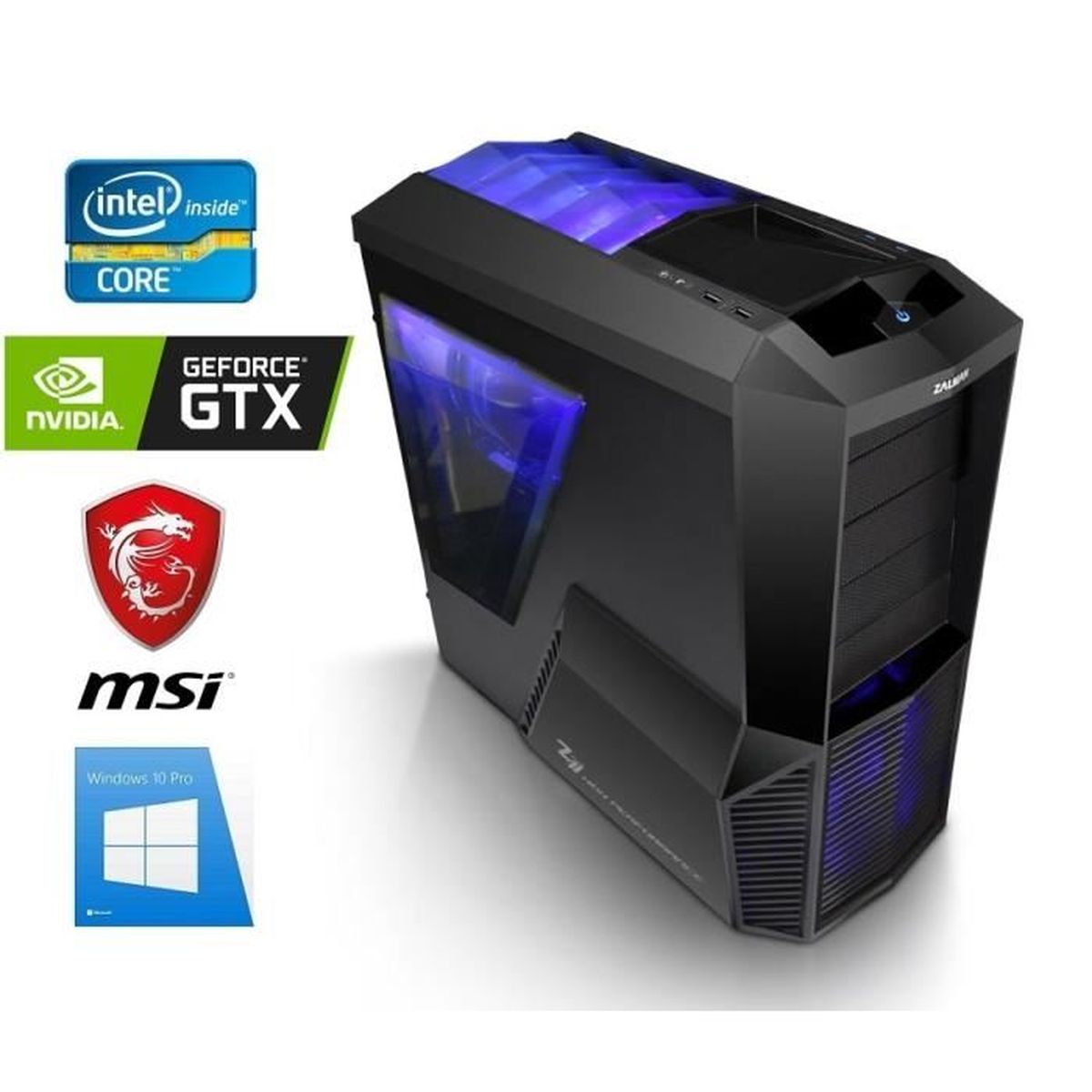PC Gamer I7-8700 + Watercooling - GeForce GTX