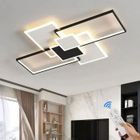 IAMS CHIEN DELAVEEK Plafonnier LED 120 W Dimmable Avec Télécommande Éclairage de Plafond 3000 - 6500K Moderne Pour Salon Chambre Cursine