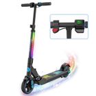 EVERCROSS EV06C Trottinette Electrique pliable Enfants Adols Écran LED Lumières colorés 3 Vitesse Hauteur Réglables Cadeau Bleu