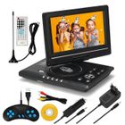 IFANZE Lecteur DVD Portable 8.5 Pouces, Supporte Full HD 1080P MP4 /USB/SD/MMC, Écran Synchronisation avec HDMI Out/AV in