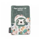 LES DEGLINGOS Protège Carnet de Santé Chillos le Paresseux