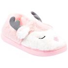 Chausson Fantaisie Femme - OZABI MD8699 Rose - Confortable et Légère - Semelle Antidérapante