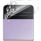 Compatible Samsung Galaxy Z Flip4 - 2 Films Protections écran Verre trempé ULTRA résistant partie caméra- NOVAGO