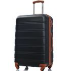OEM Valise grande à coque rigide 75cm - 4 roulettes silencieuses - Noir marron