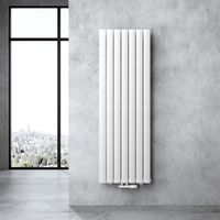Sogood radiateur pour chauffage central 160x54cm radiateur à eau chaude panneau double couches vertical blanc