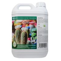 CULTIVERS Organic Liquid Engrais Cactus et Crases 5 L - Croissance Saine avec Une Floraison Plus Élevée - Plantes Plus Résistantes a