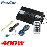 Boîte électrique 400W - Sirène pour voiture, 400W, 15 sons, 12V, Kit électronique d'urgence, sirène de Police