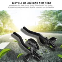 Spirit-repose-bras poignet Clip de Repose de bras de guidon de bicyclette d'alliage d'aluminium pour les vélos de route de montagne