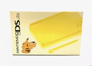 CONSOLE DS LITE - DSI Console Nintendo DS Lite jaune Pikachu édition Pokémon