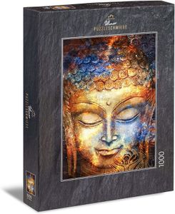 PUZZLE Puzzle Bouddha: Puzzle 1000 pièces Tête de Bouddha