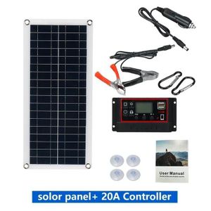 Panneau Solaire Pliable 22W 12V – Chargeur Nomade Avec USB – Neuf