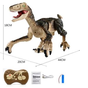 ROBOT DE NETTOYAGE  Khaqi pas de boîte-Jouets De Dinosaure Télécommandés Pour Garçons, Robot Électronique Indominus Jurassic Worl