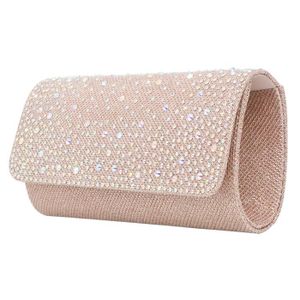 Pochette cérémonie mariage rose poudré top