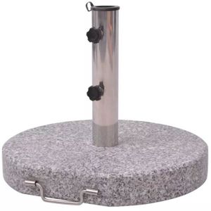 PARASOL Pied de parasol en granit BET - 30kg - Diamètre 45