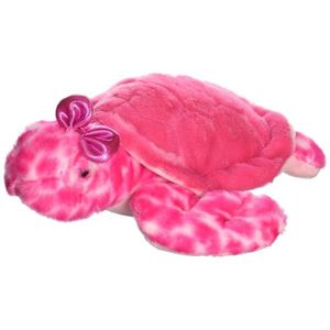 peluche tortue rose