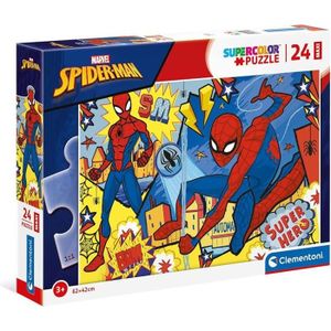 PUZZLE Puzzle 24 pièces Maxi Spiderman - Clementoni - Pou