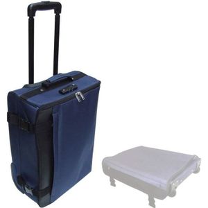 Valise Trolley Pro tissu matelass/ée