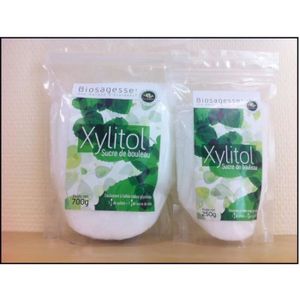 Xylitol Xivia de sucre de bouleau pour diabétiques (100g, 500g ou 1kg)