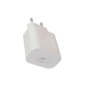 CHARGEUR - ADAPTATEUR  Chargeur Prise Secteur Rapide USB-C 25W Blanc pour