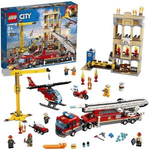 ASSEMBLAGE CONSTRUCTION LEGO® City 60216 Les pompiers du centre-ville avec