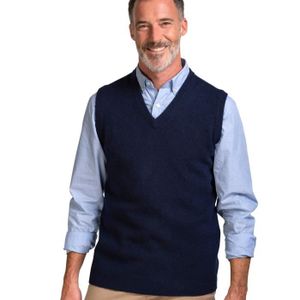 MS005 Knitting Pattern homme pullover sans manche sans manches Pull In DK ou 4 Plis Fil