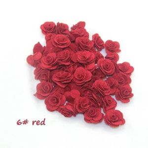 FLEUR ARTIFICIELLE Yongme-24 pcs - 6 rouge - Bouquet de fleurs de cam