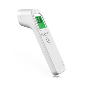 THERMOMÈTRE BÉBÉ Thermomètre frontal infrarouge sans contact pour bébé - Écran LCD - Avec lecture instantanée - Alarme de fièvre - Interrupteur °20