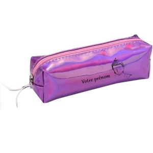 TROUSSE À STYLO Trousse violet ecole crayon maquillage bouddha per