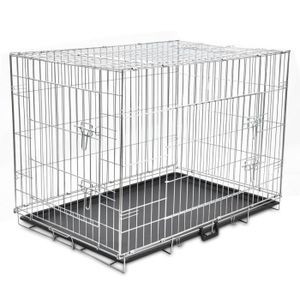 CAGE TMISHION Cage métallique et pliable pour chiens XL